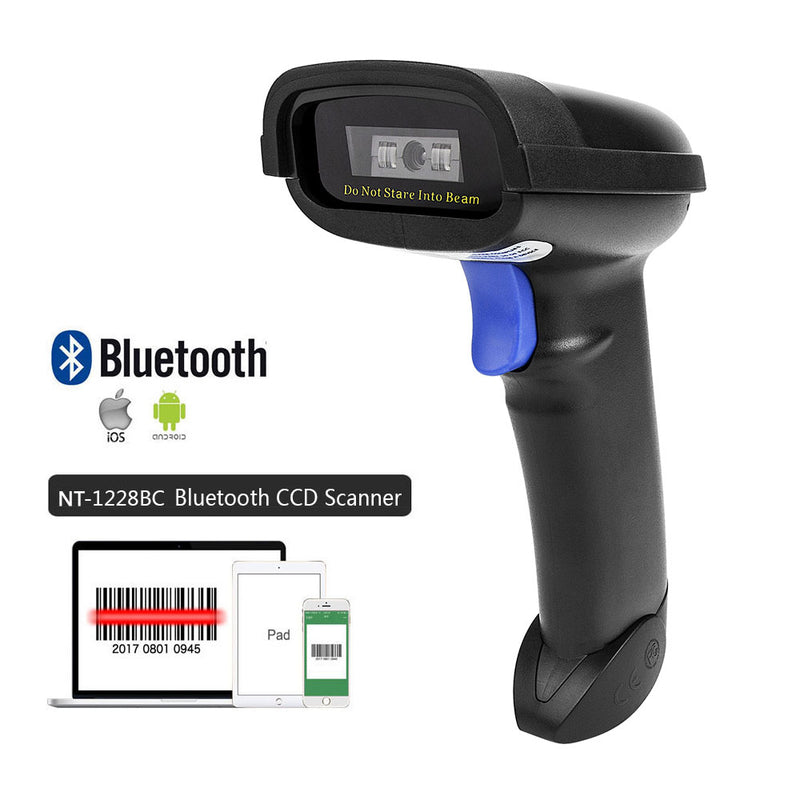 Escáner de código de barras inalámbrico de mano NETUM NT-1698W Y lector de código de barras QR NT-1228BL Bluetooth 1D/2D PDF417 para IOS Android IPAD