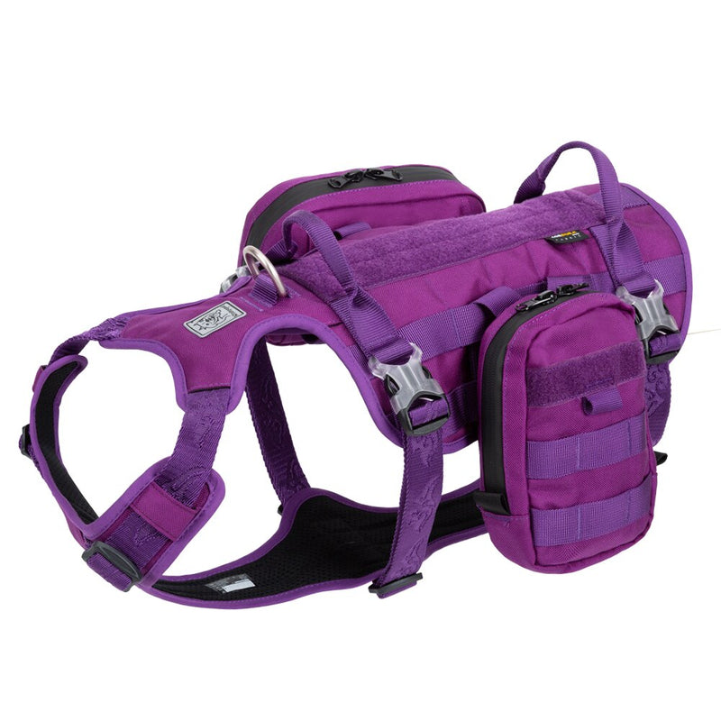 TRUELOVE, arnés para perros de servicio de mochila militar de entrenamiento táctico de alto rendimiento con tela impermeable Dupont Cordura YH1805