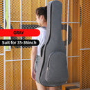 36 39 41 Inch Guitar Bags Waterproof Oxford Bass Case Portable Guitar Backpacks Thicken Pad Rucksack Wearable Solid Bag XA292M