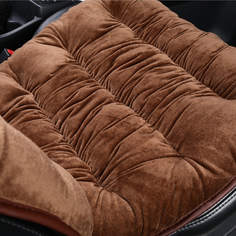 Warme Plüsch-Autositzbezug-Kissen-Autositzbezüge schützen für Winter-Herbst-Auto-Abdeckungs-Matte
