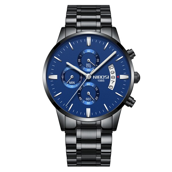 NIBOSI 2022 NewMen Watch Top Brand Relojes de moda Relogio Masculino Militar Relojes de pulsera de cuarzo Reloj caliente Deportes masculinos
