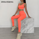 2 Pieces Seamless Fitness Women Yoga Suit Gym Push Up Clothes Workout Sport Set Padded Sports Bra High Waist Legging Sportswear