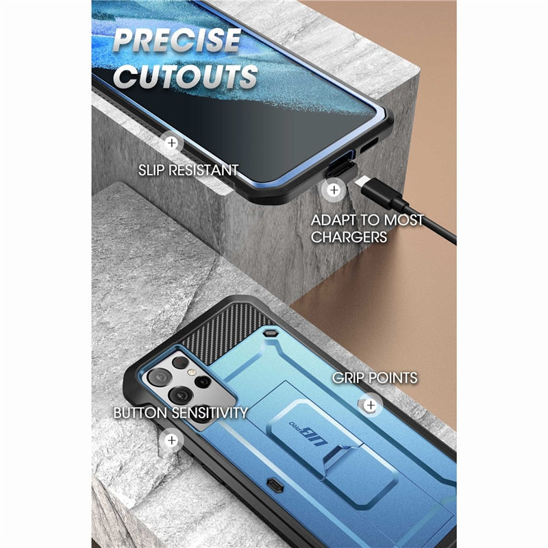 SUPCASE For Samsung Galaxy S21 Ultra Case (2021 Release) 6.8&quot; UB Pro Full-Body Holster Cover WITHOUT Built-in Screen Protector