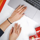 Rainso Fashion Stainless Steel Bracelet For Women With Magnet Energy Bio Health Care Jewerly Bracelet viking Lovers Hand Chain