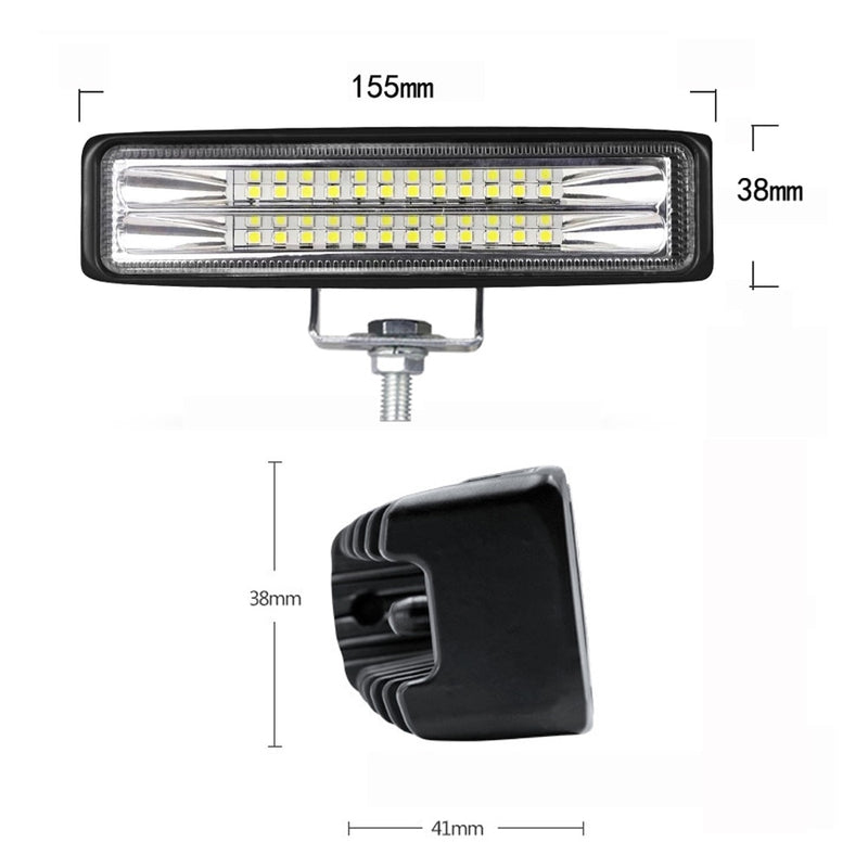 Car Light Assembly Led Fog Lights Off Road 4x4 48W Spot Beam Led Light Bar For Trucks ATV SUV DRL LED Spotlight Work Light Bar