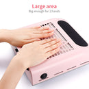 80W Nail Dust Collector Fan Vacuum Cleaner Manicure Machine Tools With Filters Strong Power Nail Art Tool Nail Vacuum Cleaner
