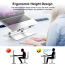 Aluminum Alloy Adjustable Laptop Stand Folding Portable for Notebook MacBook Computer Bracket Lifting Cooling Holder Non-slip
