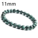 Genuine Natural Green Emerald Crystal Round Beads Bracelet 7mm 8mm 9mm 10mm Gemstone Women Stone Rarest Bracelet Jewelry AAAAA