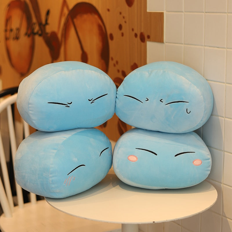 Juguetes de peluche Rimuru Tempest Anime That Time I Got Reencarned as a Slime Throw Pillow Cojín trasero Regalo suave para niños y bebés