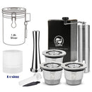 IFilasCapsule für Nespresso wiederverwendbare nachfüllbare Kapsel Crema Espresso wiederverwendbarer nachfüllbarer Kaffeefilter
