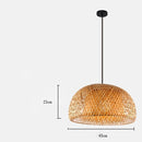 New Chinese Style Pendant Lamp Bamboo Light Fixture for Dining Room Decoration Loft Restaurant Suspension Luminaire Hanglamp