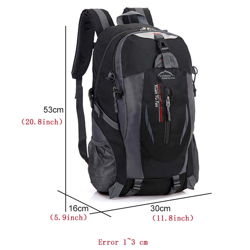 New Men Travel Backpack Nylon Waterproof Youth sport Bags Casual  Camping Male Backpack Laptop Backpack Women Outdoor Hiking Bag