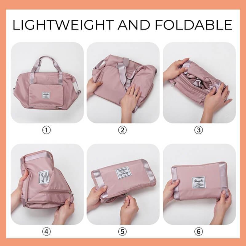 New Large Capacity Folding Travel Bags Waterproof Tote Handbag Travel Duffle Bags Women Multifunctional Travel Bags Dropshipping