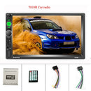 Podofo Universal 2 Din Autoradio Stereo 7 Zoll HD Touchscreen Multimedia Player BT Autoaudio FM Empfänger Mirror Link Monitor