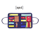 Kids Montessori Toys Baby Busy Board Buckle Training Essential Educational Sensory Board For Toddlers Ntelligence Developing