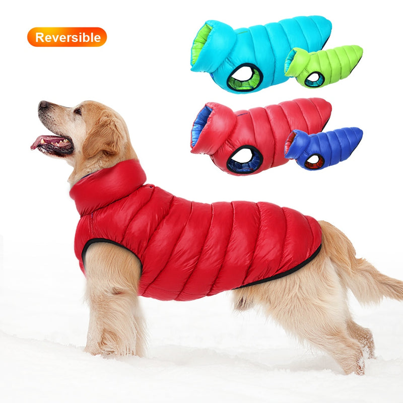 Ropa para perros grandes, abrigo cálido de invierno para perros, chaqueta, ropa para mascotas, abrigos impermeables, chaqueta para mascotas, traje para perros medianos y grandes, Labrador