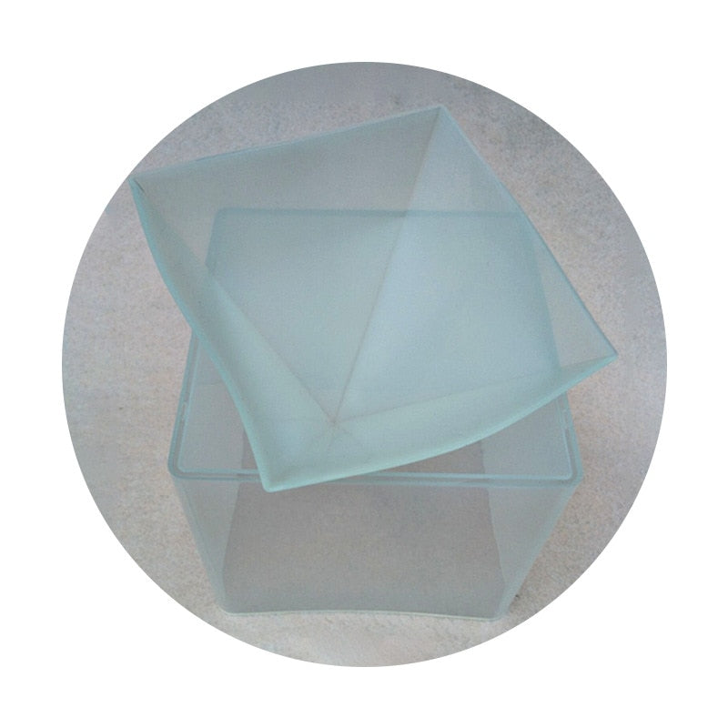 15cm Large Pyramid Epoxy Resin Mold DIY Orgonite Home Decoration Plaster Concrete Cement Silicone Molds Big Candle Making Mold