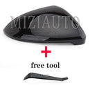 Para VW Golf 7 MK7 7,5 GTI para Touran 2013-2020 cubierta de espejo retrovisor lateral tapas señales golf 7 espejo herramientas caso negro brillante