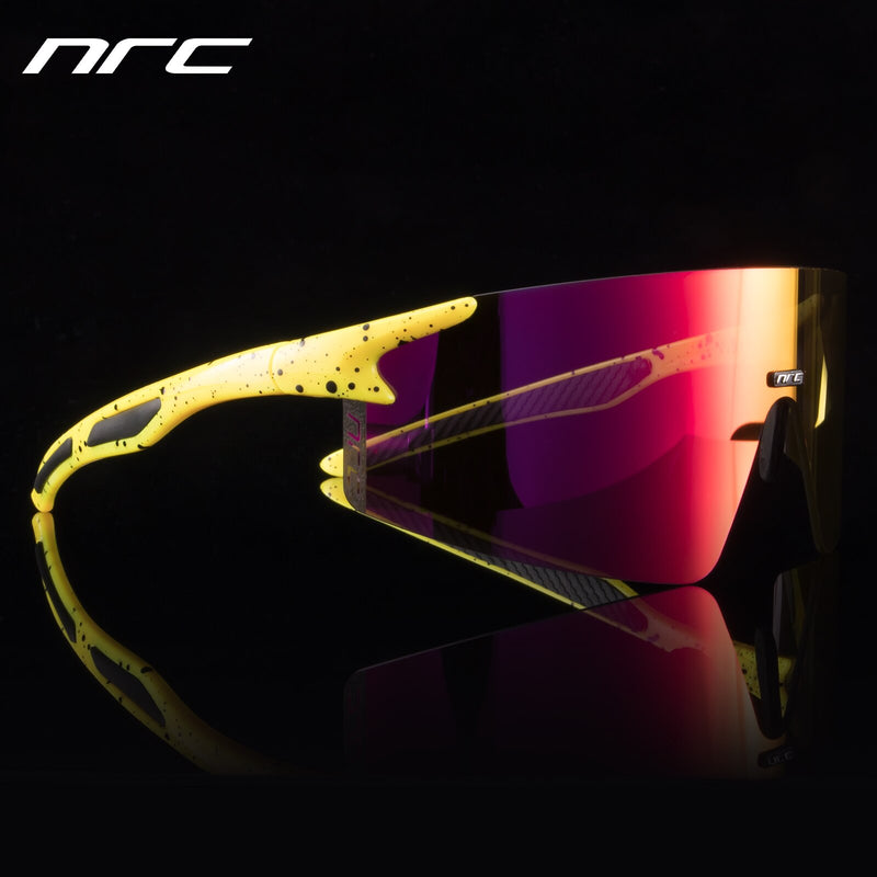 NRC marca 2022 nuevo deporte al aire libre gafas de ciclismo hombres mujeres UV400 Mtb bicicleta ciclismo gafas de sol montaña bicicleta de carretera gafas