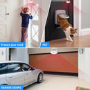 Wireless Welcome Alarm Doorbell PIR Store Shop Entry Motion Sensor Infrared Detector Induction Door Bell 5 Functions Night Light