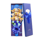 Hot Sale Cute Teddy Bear Stuffed Animal Plush Toy Cartoon Bouquet Gift Box Creative Birthday Valentine&