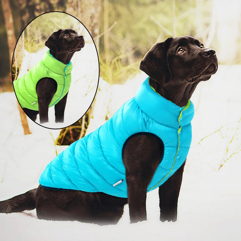Large Dog Clothes Winter Warm Dog Coat Jacket Pet Clothing Waterproof Coats Pets Jacket Outfit For Medium Large Dogs Labrador