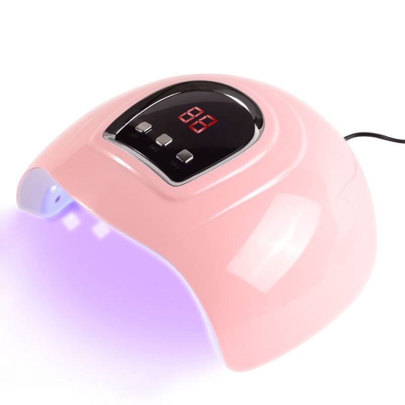 72W UV-LED-Nagellampe Elektrischer Nageltrockner 36 LEDs Lampe Schnelltrocknend Alle Nagelgelpoliermittel Bewegungssensor Maniküre Nagelstudio Maschine