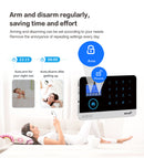 GauTone WiFi GSM Alarm System Tuya Smart Life App Control for Home Security with IP Camera RFID Card Security Alarm Smart House