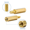 300pcs/set M3 Male Female Hex Brass Standoff Spacer Assortment Kit hexagon gold pcb standoff Pillar motherboard standoff