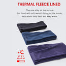 SYROKAN Thermal Fleece Lined Leggings Women High Waisted Winter Yoga Pants with Pockets-28 Inches