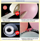 96pcs Morandi Peach Balloons Arch Garland Kit Chrome Rose Gold 4D Ballon for Wedding Birthday Baby Shower Party Decor