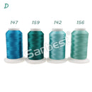 Sanbest Polyester Embroidery Thread High Strength For Brother Singer Janome Babylock Embroidery Machine 1000m Filament Threads
