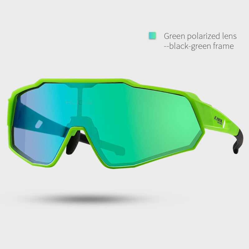 CoolChange Polarisierte Fahrradbrille Laufen Reiten UV400 Fahrrad Sonnenbrille Outdoor Sport MTB Fahrradbrille Brillen Herren Damen