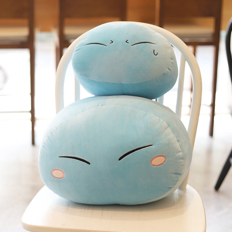 Juguetes de peluche Rimuru Tempest Anime That Time I Got Reencarned as a Slime Throw Pillow Cojín trasero Regalo suave para niños y bebés