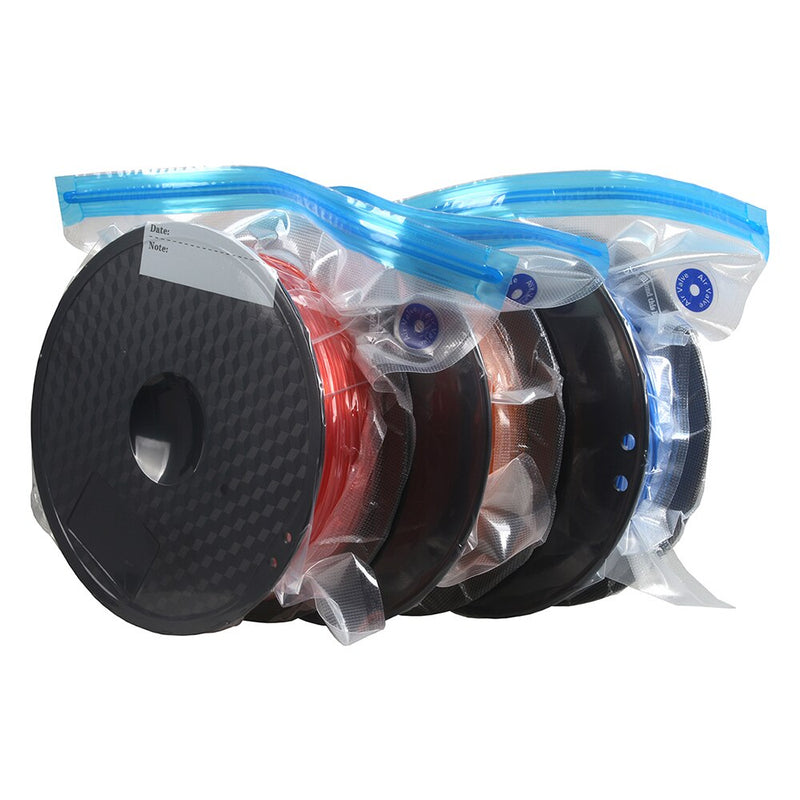 3DSWAY 3D Printer Part PLA ABS TPU PETG 1kg Filament Vacuum Storage Bags Keep Material Dry Avoid Moisture Consumable Safekeeping