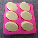 Silicone Soap Molds 6-cavity DIY Handmade Mixed Patterns Mould for Bundt Cake Cupcake Pudding Candle Soap Making Supplies Tool