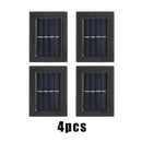 Luz LED Solar inteligente para exteriores, lámparas de decoración de jardín impermeables para balcón, patio, luz de pared de calle, lámpara Solar para exteriores de jardín