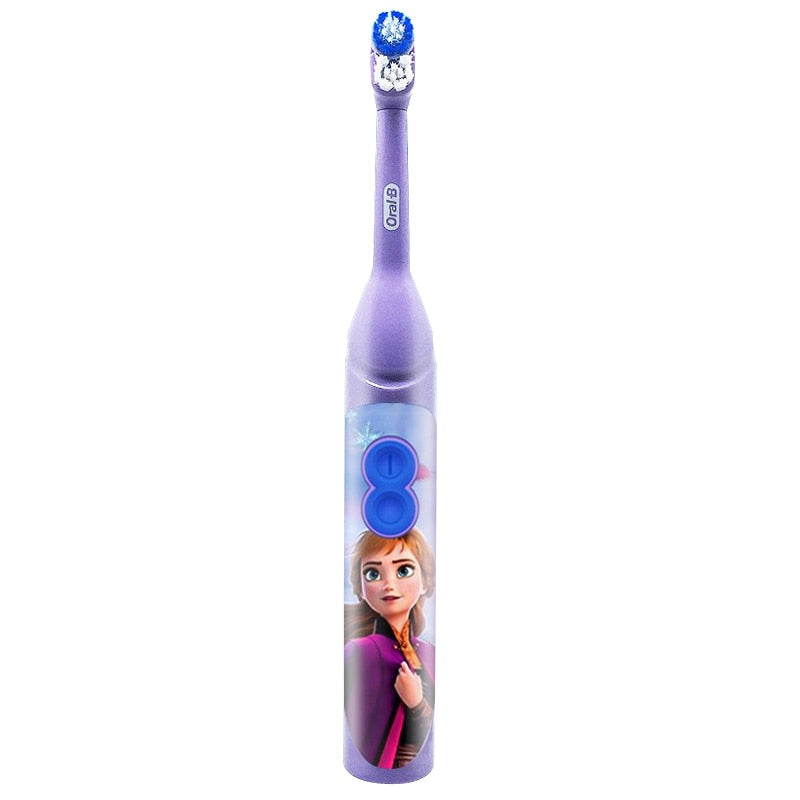 Oral B Electric Toothbrush Kids Rotation Vitality Cartoon Soft  Bristles Battery Powered Tooth Brush for Children Oral Gum Care