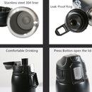 1000ml/750ml Double Stainless Steel Sport Thermos Mug With Bag Coffee Tea Vacuum Flask Travel Mug Climbing Thermal Water Bottle