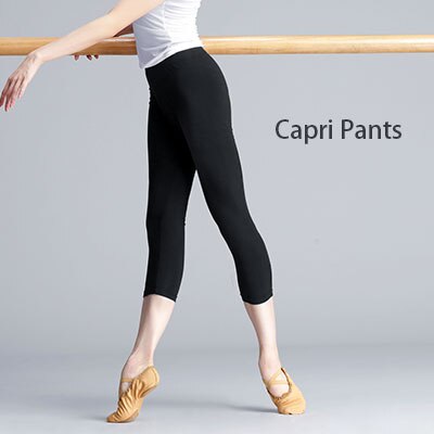 Women Cotton Ballet Pants Leggings Dancing Gymnastics Trousers Bodybuilding Daily Pants for Ballerina