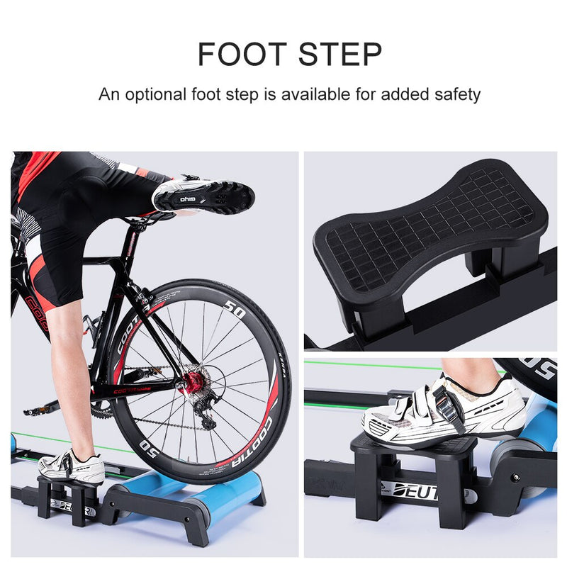 Indoor Bicycle Roller Home Trainer Mountain Road Bike Roller Stationary Bike Stand Exercise For 24-29&quot; 700C Cycling Trainer