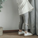 Primavera verano bebé niña Leggings pantalones bebé pantimedias niños pantalones arco algodón tejer pantalones para niños bebé