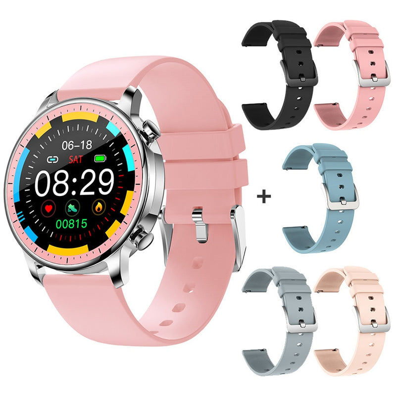 Reloj inteligente COLMI 2020 V23 para mujer, IP67, resistente al agua, con monitor de ritmo cardíaco, reloj inteligente