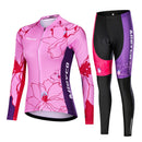 Mieyco Anti-UV Spring Women Cycling Set Polyester Bicycle Cycling Wear Cycling Bike Clothes Cycling Jersey Set ciclismo feminino