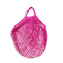 Portable Reusable Grocery Bags for Fruit Vegetable Bag Cotton Mesh String Organizer Handbag Short Handle Net Shopping Bags Tote
