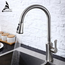 Kitchen Faucets Chrome Torneira Para Cozinha De Parede Crane For Kitchen Water Mixer Tap Black Sink Mixer Faucet 866388