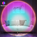 Sunset Projection Lamp,USB Port 180° Rotation LED Projector Lamp,For Bedroom  Selfie Atmosphere Creation
