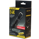 2022 Nitecore E4K 4400 Lumens Compact EDC Flashlight 4xCREE XP-L2 V6 LED Torch with NL2150HPR 5000mAh 21700 Rechargeable Battery