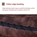 PU Leather Punching Boxing Kick Punching Bag Boxing Pads Shield Karate TKD Foot Target Focus Pad Sand Bag Training Fitness Tool