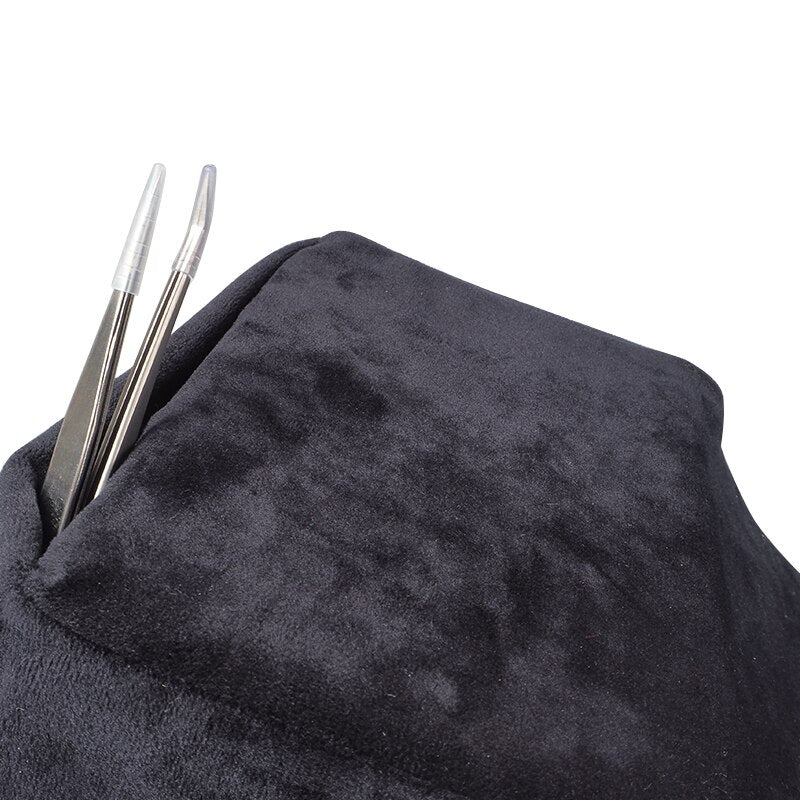 Professional Eyelash Extension Pillow Special Flannel Salon Use Memory Beauty Neck Pillow Stand Grafted For Eyelash Extension